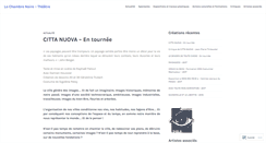 Desktop Screenshot of lachambrenoire-theatre.com